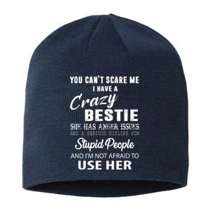 Bestie Gift Bff Best Friend Gift Funny Bestie Sustainable Beanie