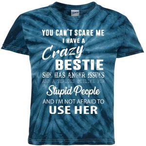 Bestie Gift Bff Best Friend Gift Funny Bestie Kids Tie-Dye T-Shirt