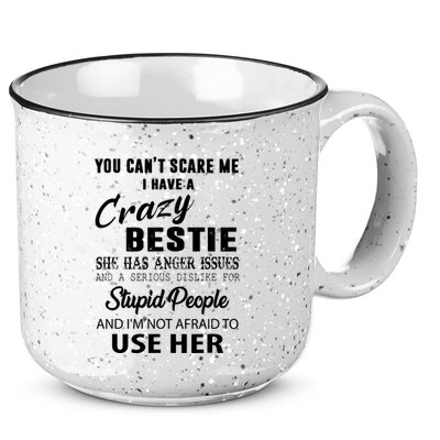 Bestie Gift Bff Best Friend Gift Funny Bestie 15oz Campfire Ceramic Mug
