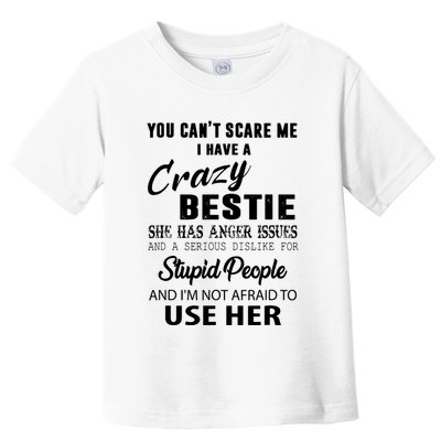 Bestie Gift Bff Best Friend Gift Funny Bestie Toddler T-Shirt