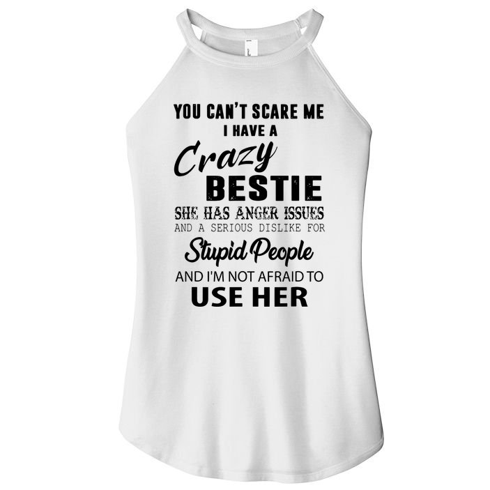 Bestie Gift Bff Best Friend Gift Funny Bestie Women's Perfect Tri Rocker Tank