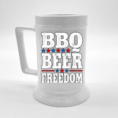 Barbecue Grill Bbq Beer Freedom Gift Beer Stein