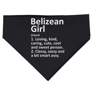 BELIZEAN GIRL BELIZE Gift Funny Country Home Roots Descent USA-Made Doggie Bandana