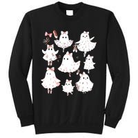 Ballet Ghost Ballet Dancer Spooky Dance Teacher Halloween Sweatshirt