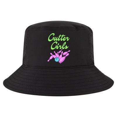 Bowling Gutter Cool Comfort Performance Bucket Hat