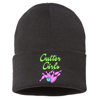 Bowling Gutter Sustainable Knit Beanie