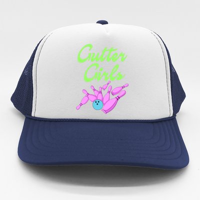 Bowling Gutter Trucker Hat