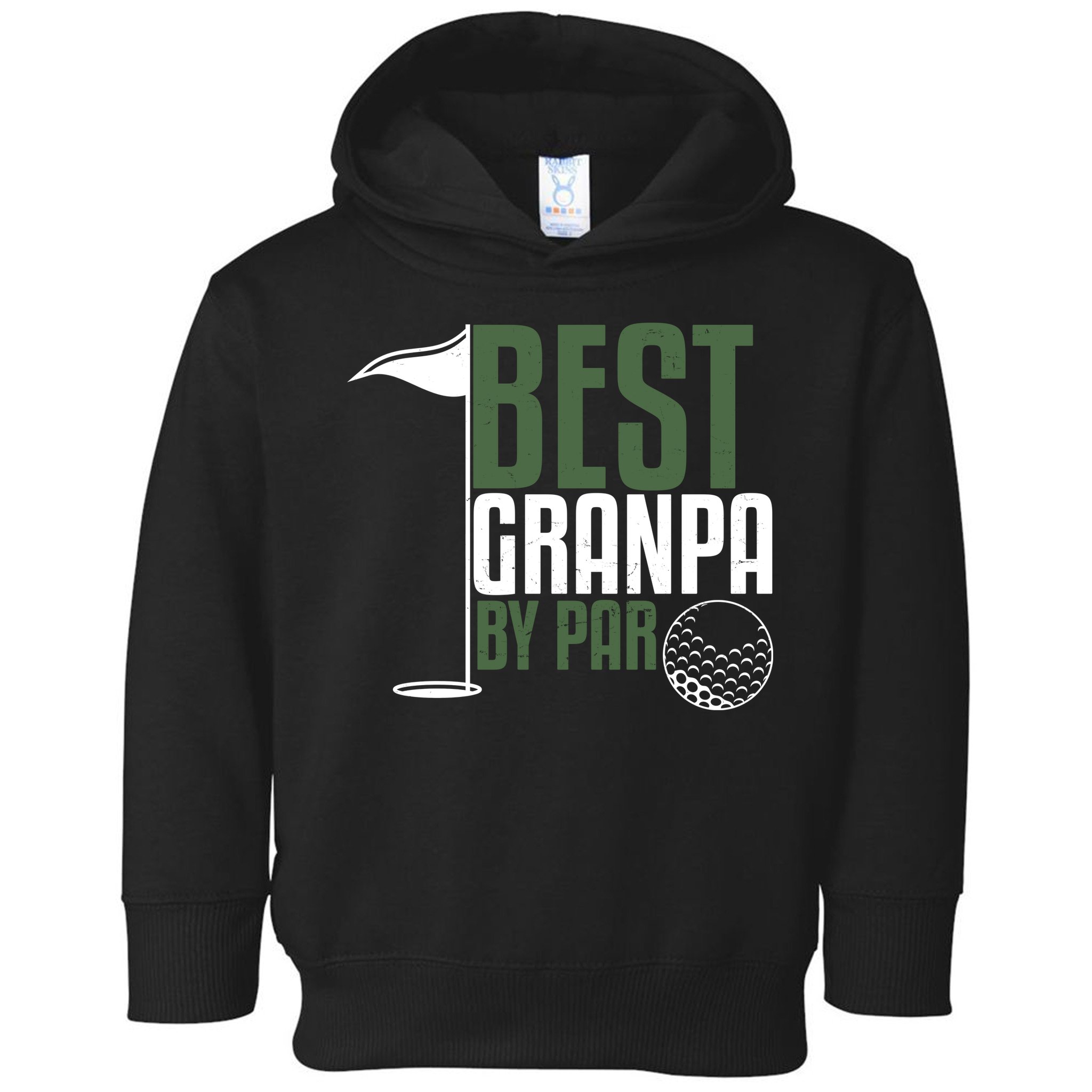 Best Grandpa By Par Fathers Day Golf Toddler Hoodie