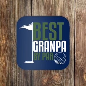 Best Grandpa By Par Fathers Day Golf Coaster