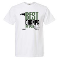 Best Grandpa By Par Fathers Day Golf Garment-Dyed Heavyweight T-Shirt