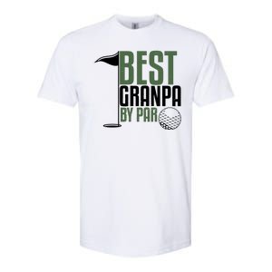 Best Grandpa By Par Fathers Day Golf Softstyle® CVC T-Shirt