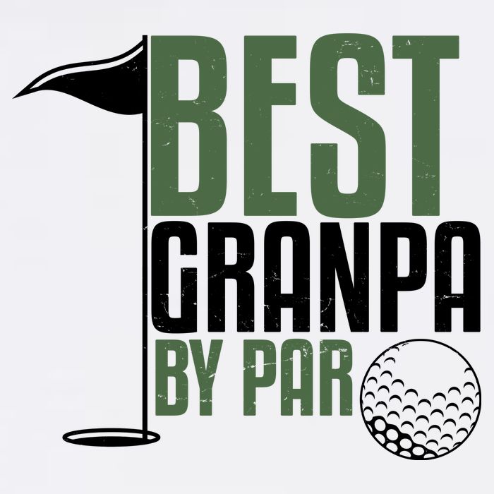 Best Grandpa By Par Fathers Day Golf Adult Drive Performance Visor