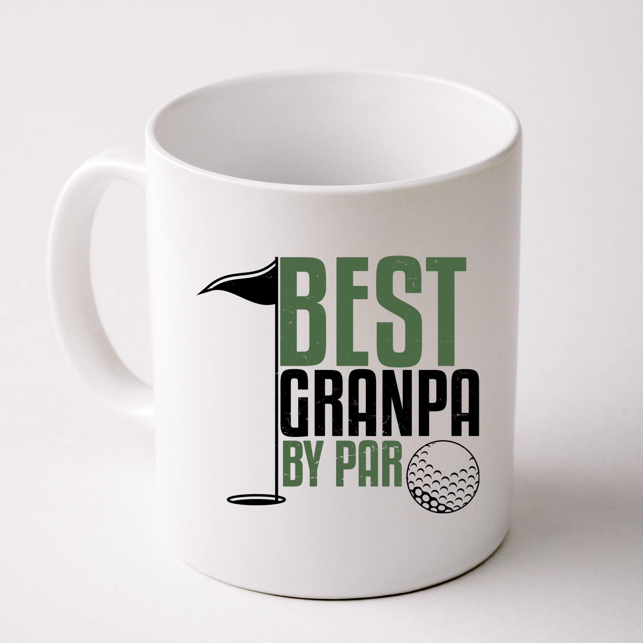 Best Grandpa By Par Fathers Day Golf Mug