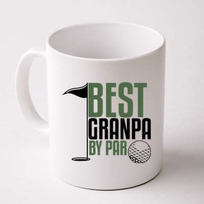 Best Grandpa By Par Fathers Day Golf Coffee Mug