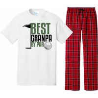 Best Grandpa By Par Fathers Day Golf Pajama Set