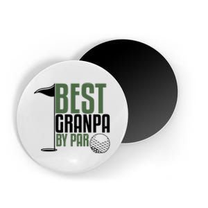 Best Grandpa By Par Fathers Day Golf Magnet