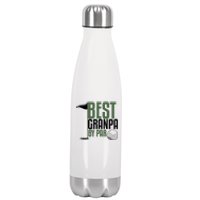 Best Grandpa By Par Fathers Day Golf Stainless Steel Insulated Water Bottle