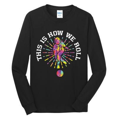 Bowling Girl Tall Long Sleeve T-Shirt