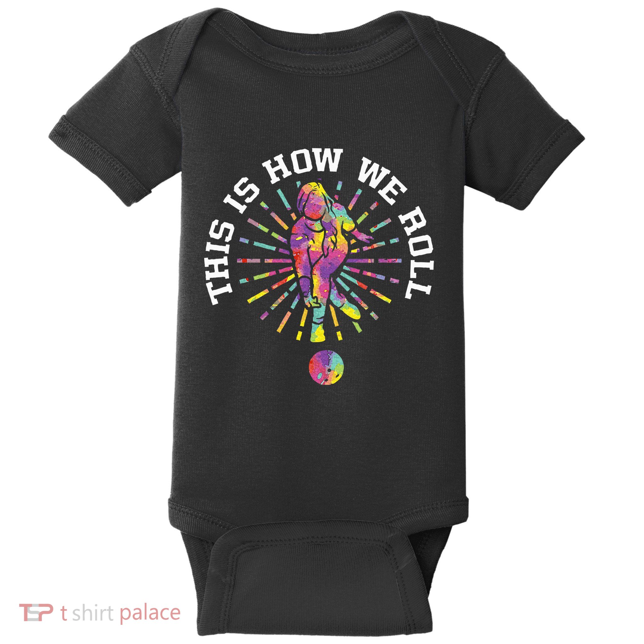Bowling Girl Baby Bodysuit