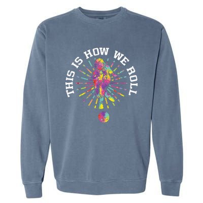 Bowling Girl Garment-Dyed Sweatshirt