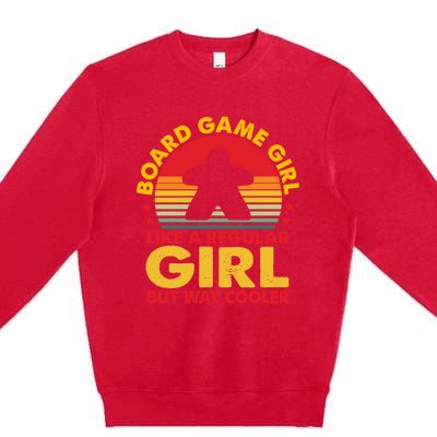 Board Game Board Gamer Board Games Premium Crewneck Sweatshirt