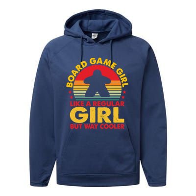 Board Game Board Gamer Board Games Performance Fleece Hoodie