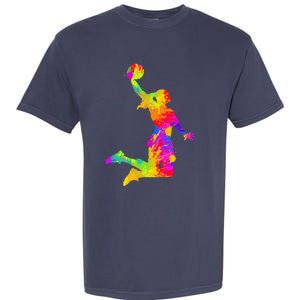 Basketball Girl Garment-Dyed Heavyweight T-Shirt