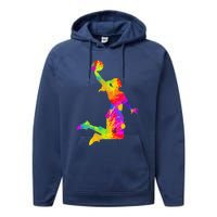 Basketball Girl Performance Fleece Hoodie