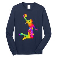 Basketball Girl Long Sleeve Shirt