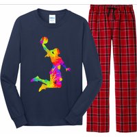 Basketball Girl Long Sleeve Pajama Set