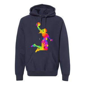 Basketball Girl Premium Hoodie