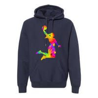 Basketball Girl Premium Hoodie