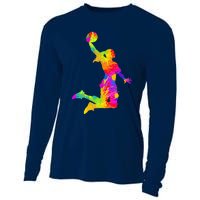 Basketball Girl Cooling Performance Long Sleeve Crew