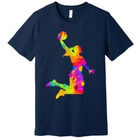 Basketball Girl Premium T-Shirt