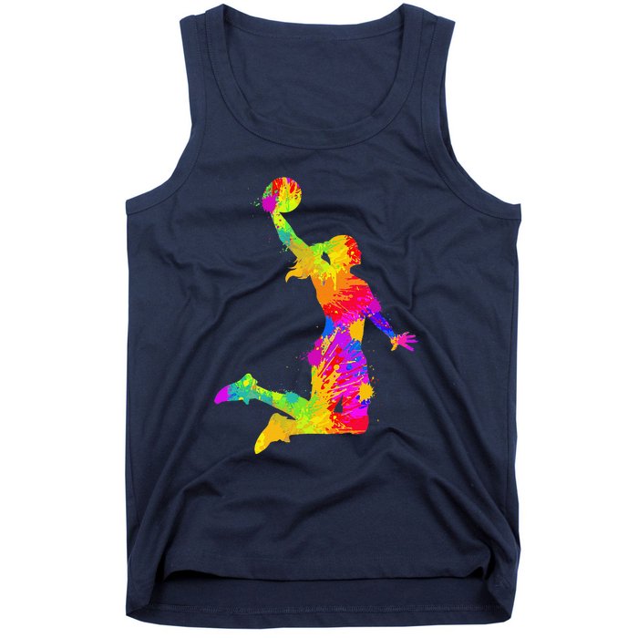 Basketball Girl Tank Top