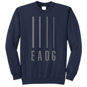 Bass Guitarist Bass Player Gift EADG 4 String Sweatshirt