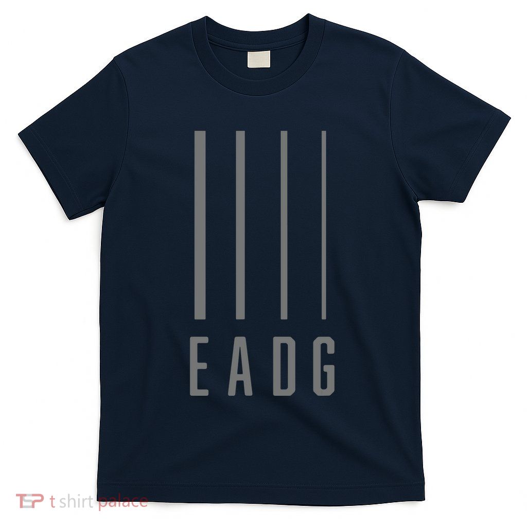 Bass Guitarist Bass Player Gift EADG 4 String T-Shirt