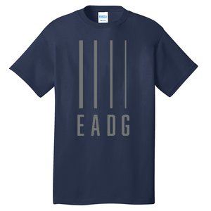 Bass Guitarist Bass Player Gift EADG 4 String Tall T-Shirt