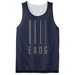 Bass Guitarist Bass Player Gift EADG 4 String Mesh Reversible Basketball Jersey Tank