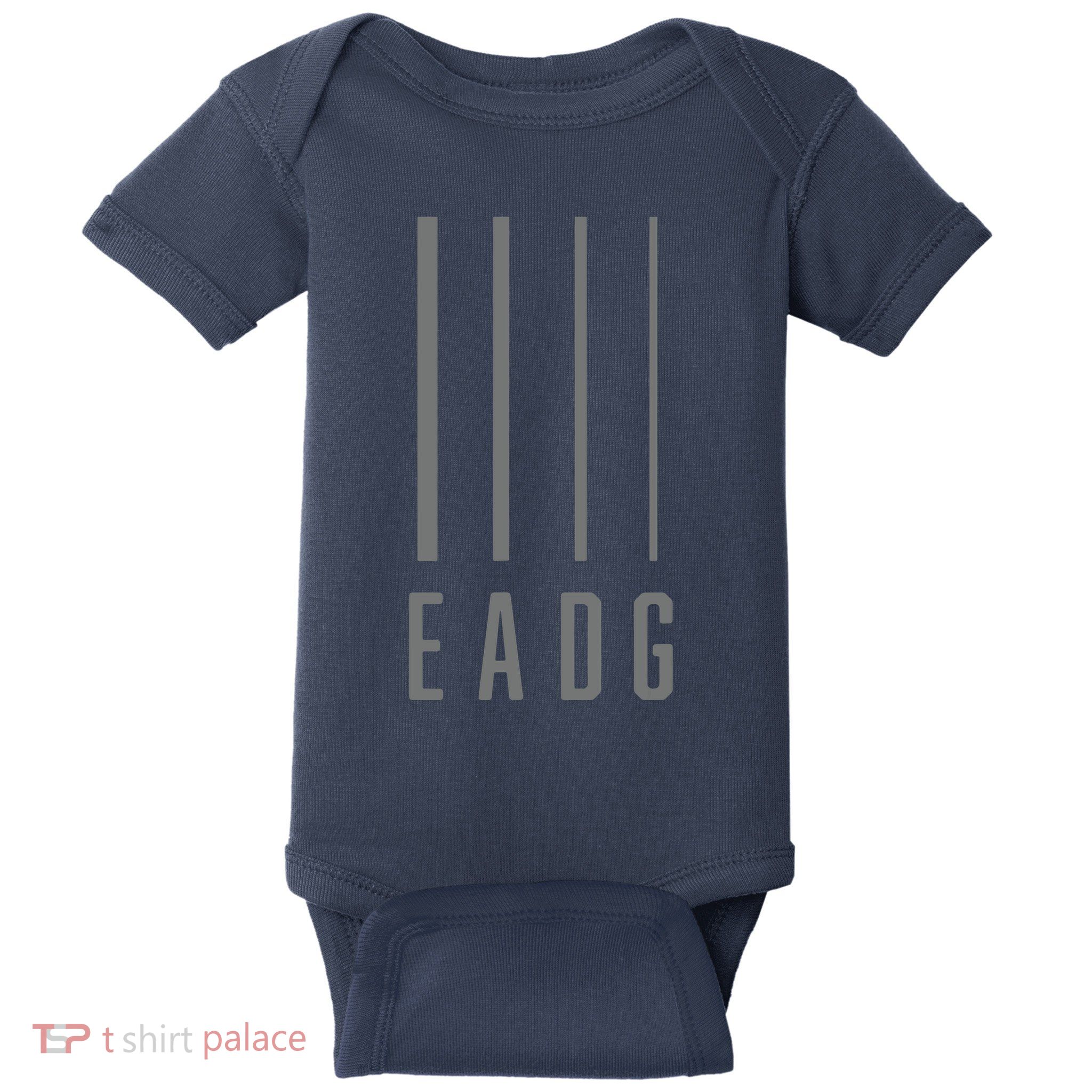 Bass Guitarist Bass Player Gift EADG 4 String Baby Bodysuit