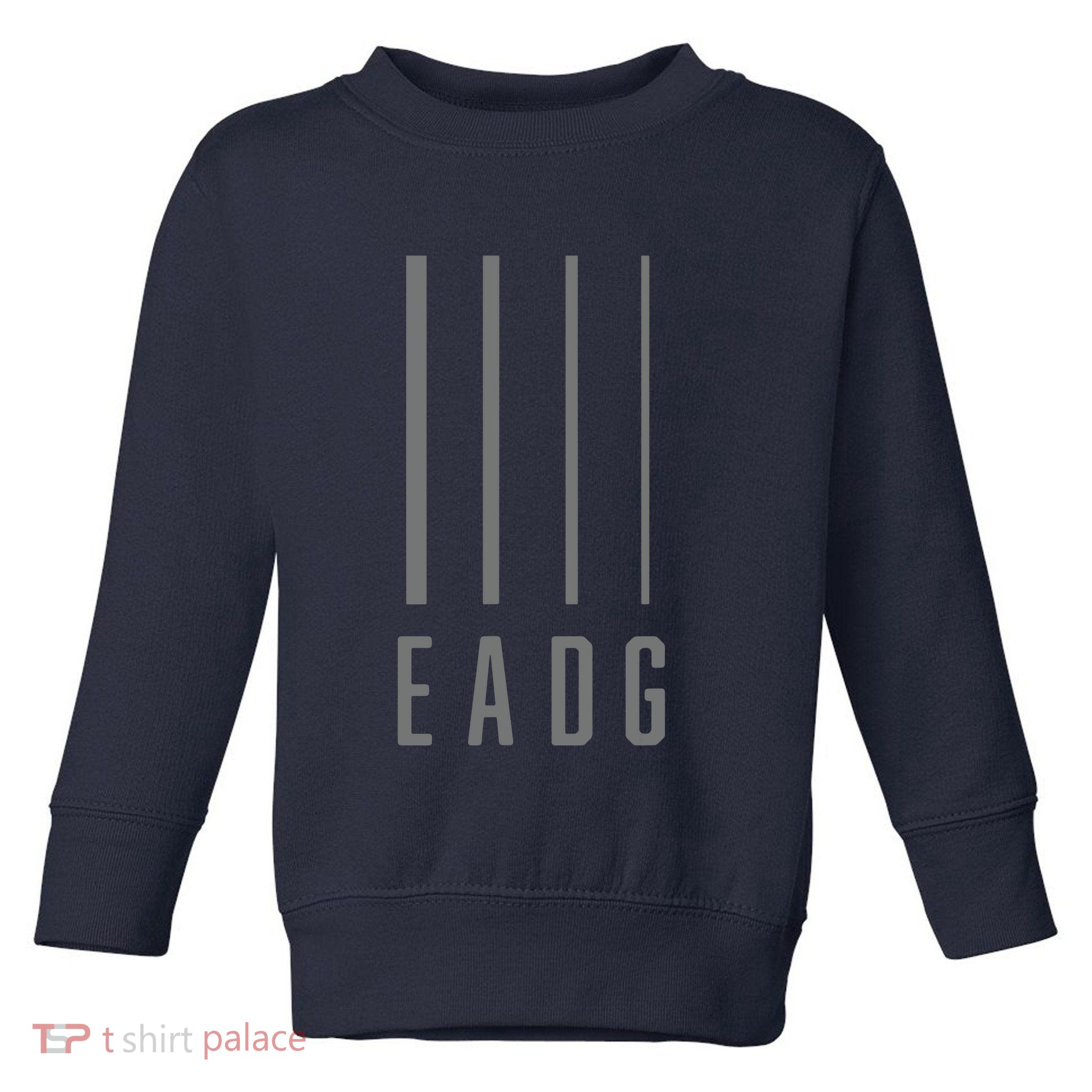Bass Guitarist Bass Player Gift EADG 4 String Toddler Sweatshirt