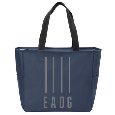 Bass Guitarist Bass Player Gift EADG 4 String Zip Tote Bag