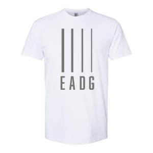 Bass Guitarist Bass Player Gift EADG 4 String Softstyle CVC T-Shirt