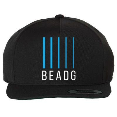 Bass Guitarist BEADG 5 String Guitar Wool Snapback Cap