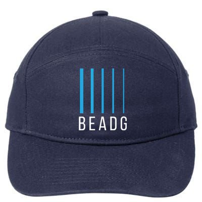 Bass Guitarist BEADG 5 String Guitar 7-Panel Snapback Hat