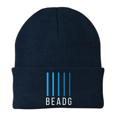 Bass Guitarist BEADG 5 String Guitar Knit Cap Winter Beanie