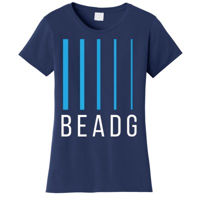 Bass Guitarist BEADG 5 String Guitar Women's T-Shirt