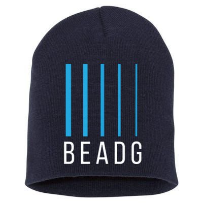 Bass Guitarist BEADG 5 String Guitar Short Acrylic Beanie