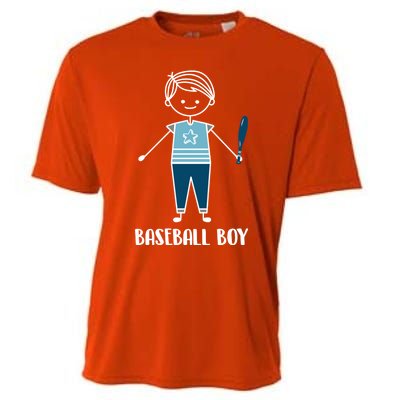 Baseball Gift Baseballer Baseball Player Gift Cooling Performance Crew T-Shirt