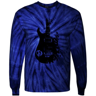 BAND GUITAR Tie-Dye Long Sleeve Shirt